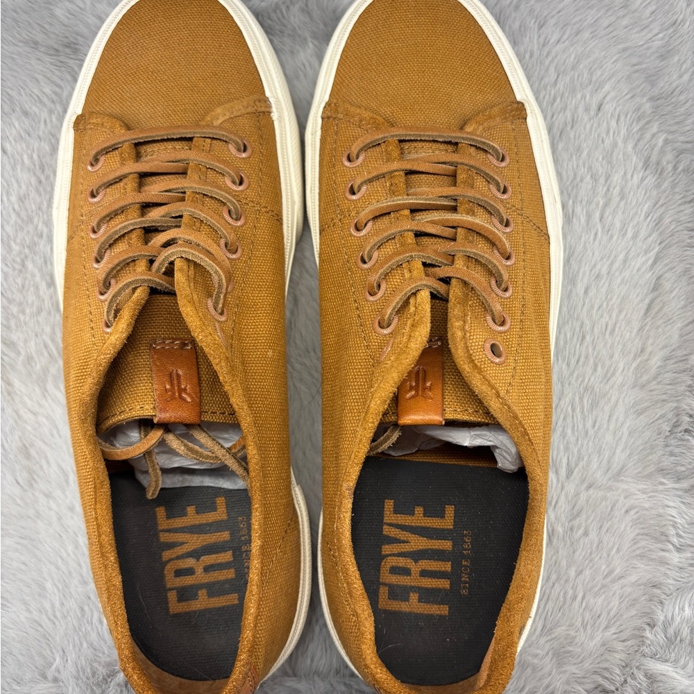 Frye Tan Sneakers Casual Low-Top